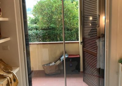 Porta-finestra scorrevole in alluminio